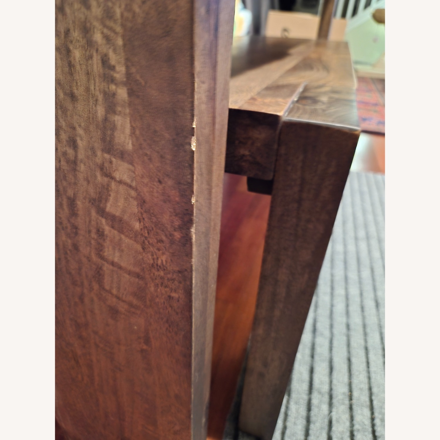 CB2 Blox Dining Table Mango Wood - image-8