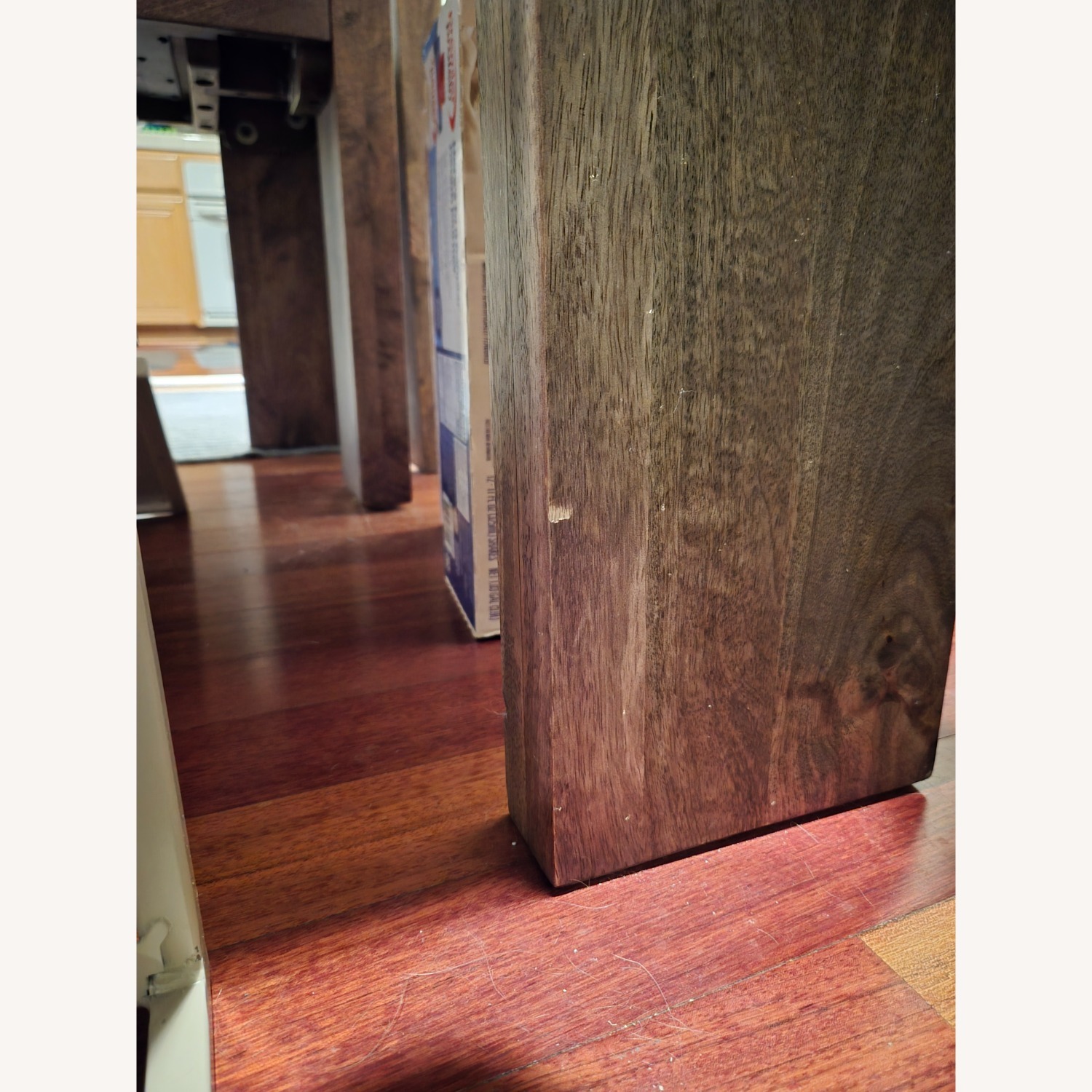 CB2 Blox Dining Table Mango Wood - image-7