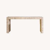 Custom Scout Design Studio Raffia Console