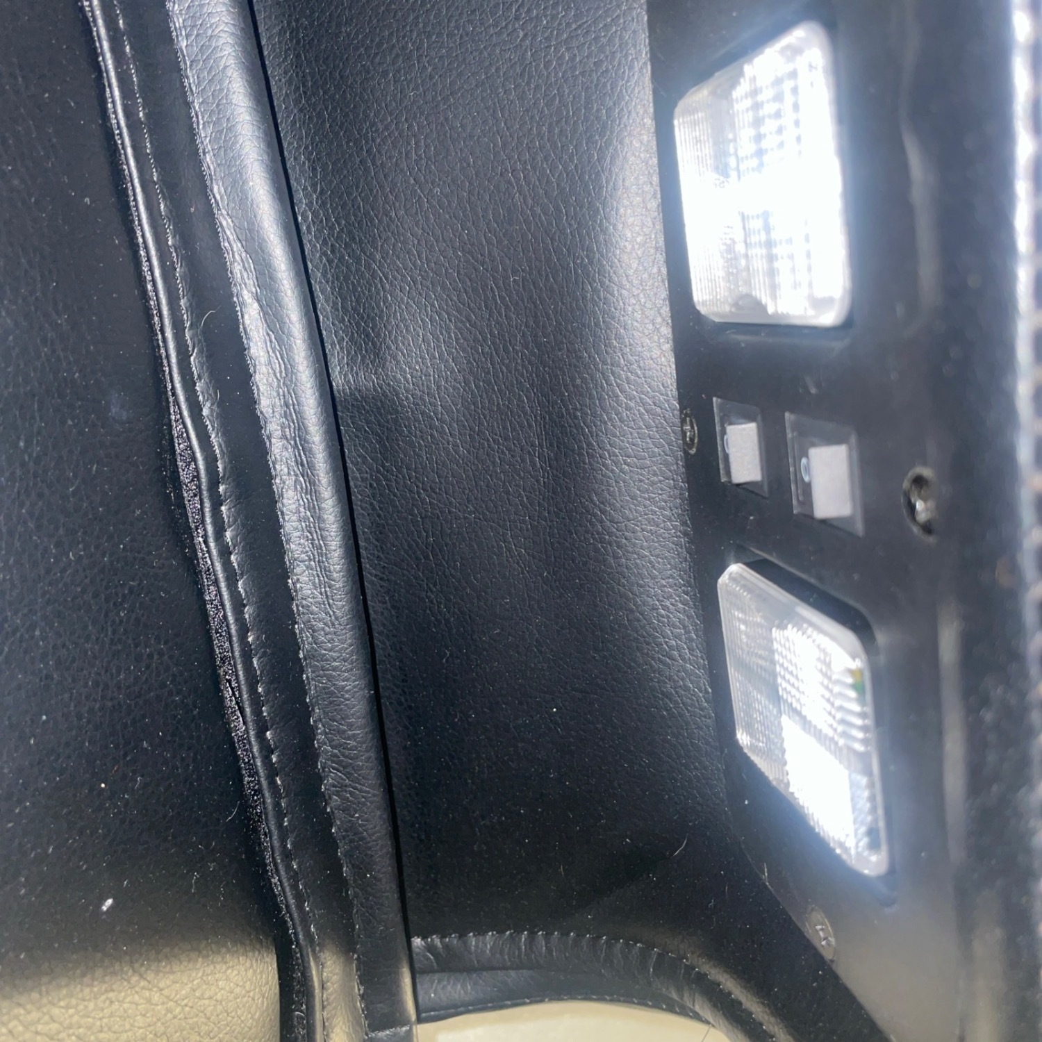 Ashley Furniture Black Leather 3+ Seater Sofa - image-8