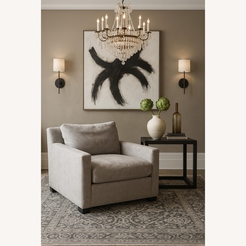 Used Restoration Hardware Belgian Leather Chair for sale on AptDeco