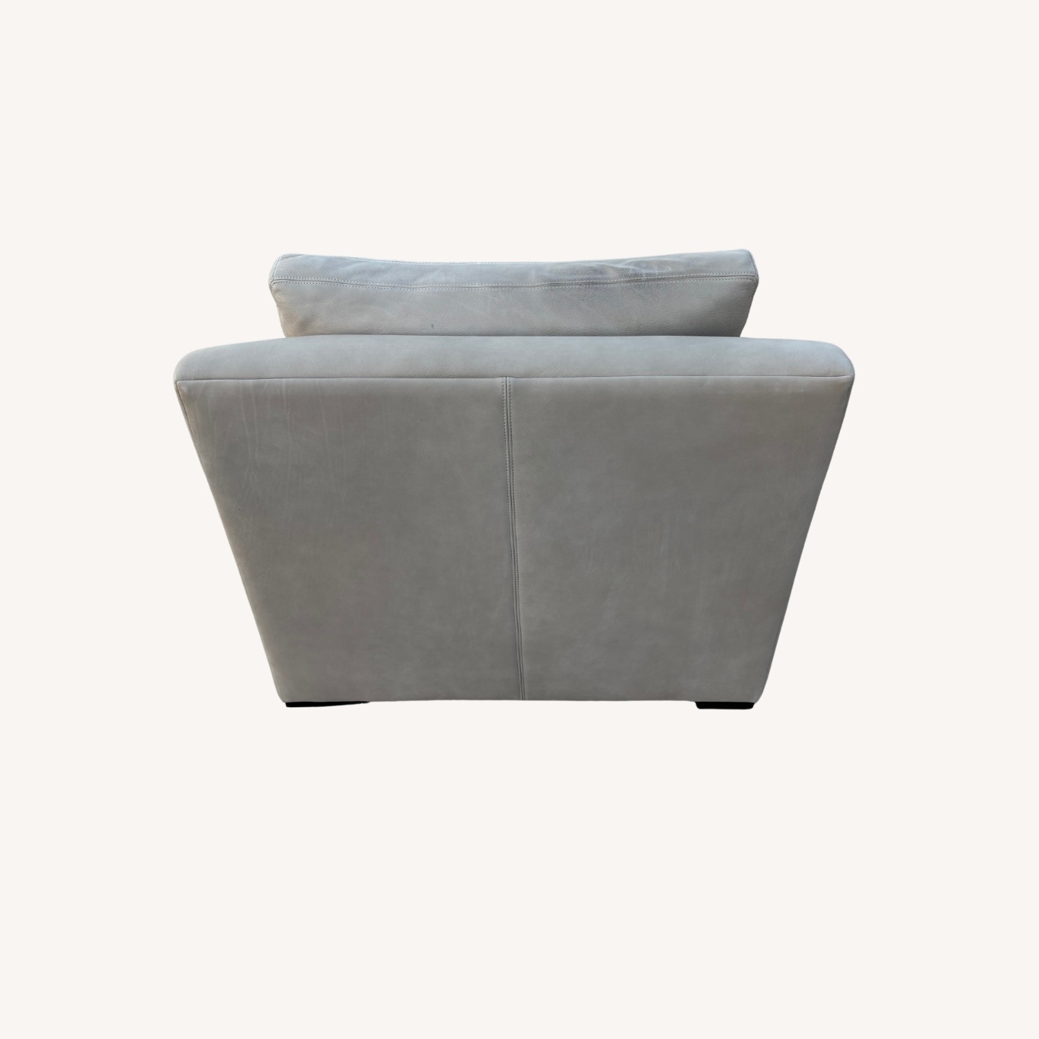 Restoration Hardware Belgian Leather Chair - image-7