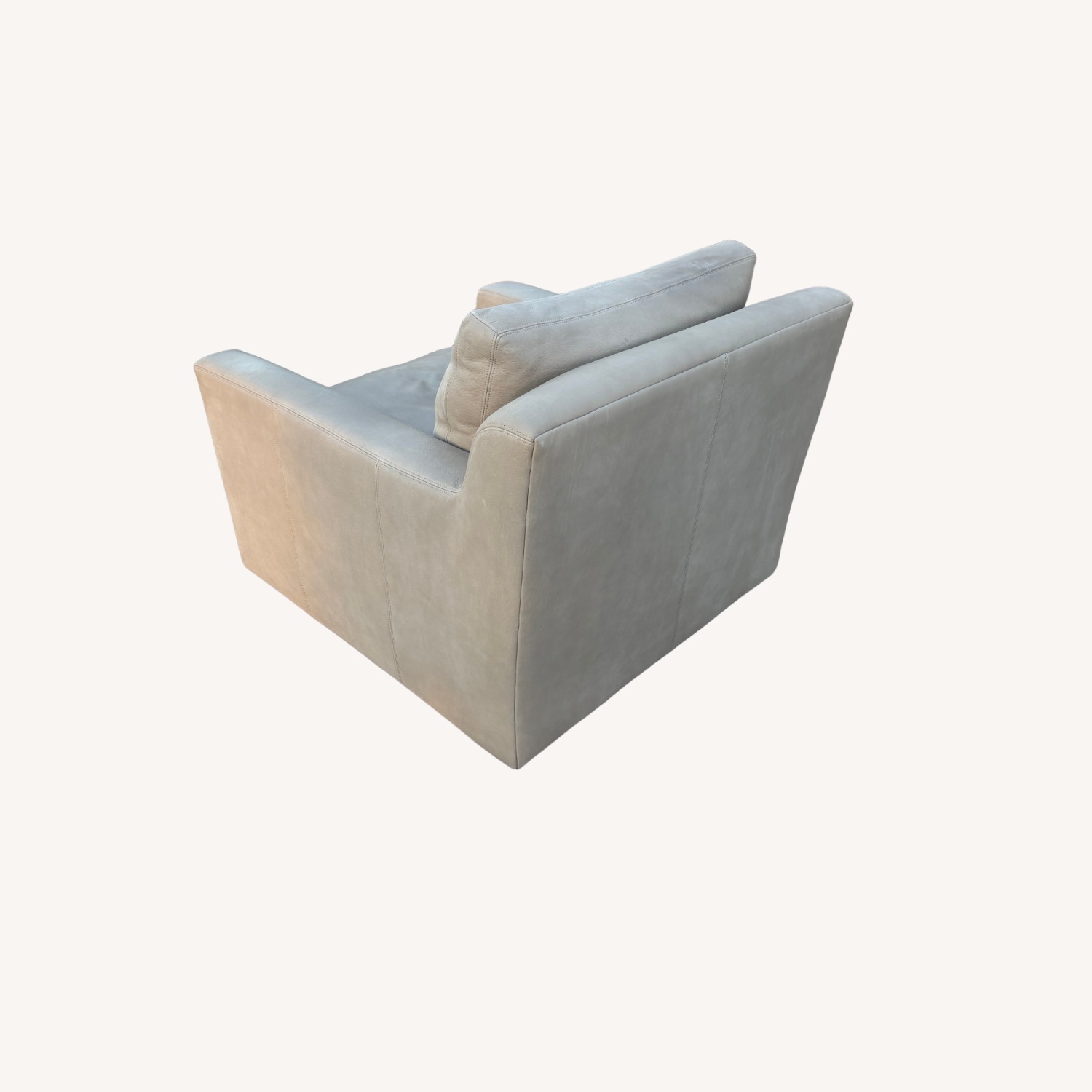 Restoration Hardware Belgian Leather Chair - image-11