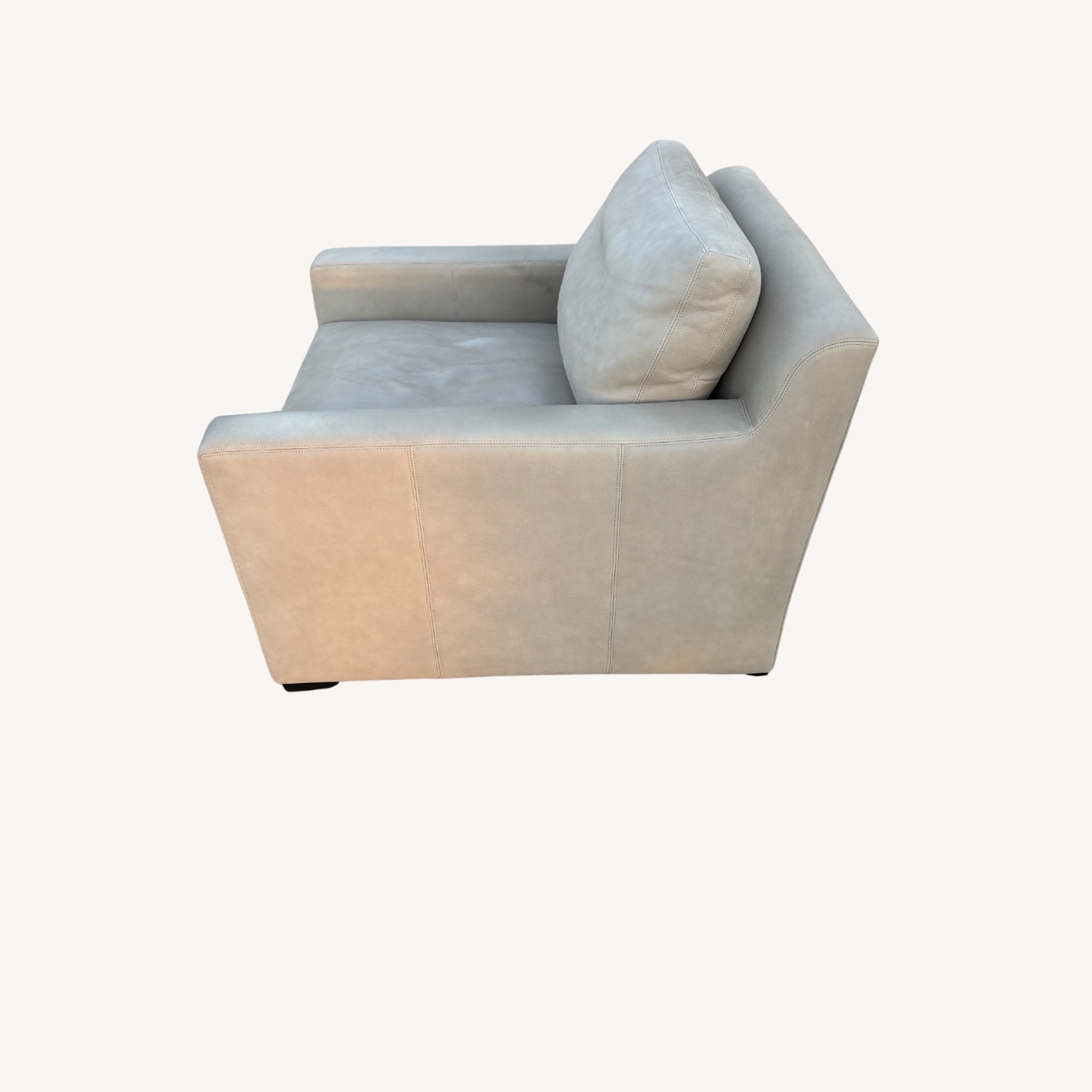 Restoration Hardware Belgian Leather Chair - image-12