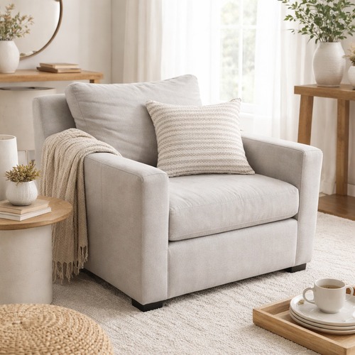 Used Restoration Hardware Belgian Leather Chair for sale on AptDeco