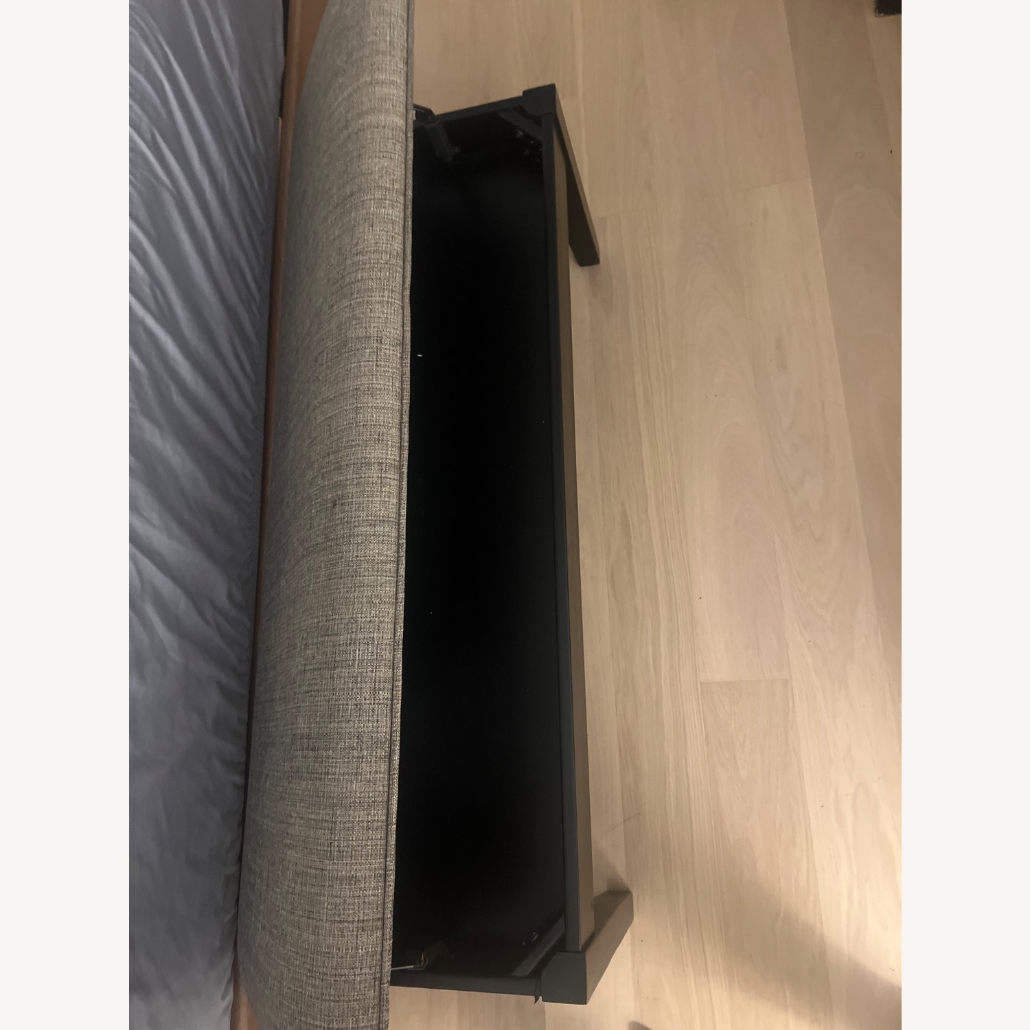 Ashley Furniture Storage Bench - Gray - image-2