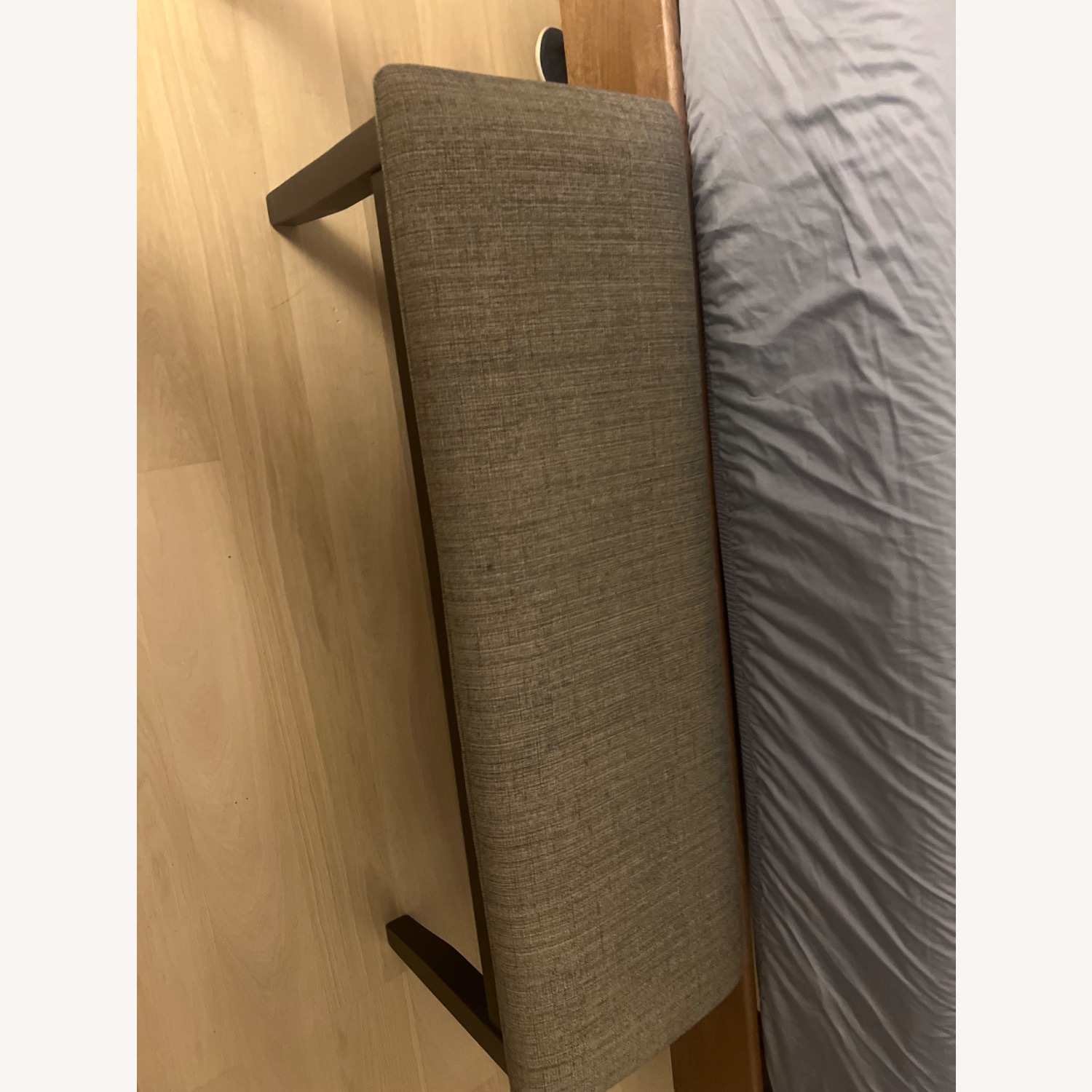 Ashley Furniture Storage Bench - Gray - image-3