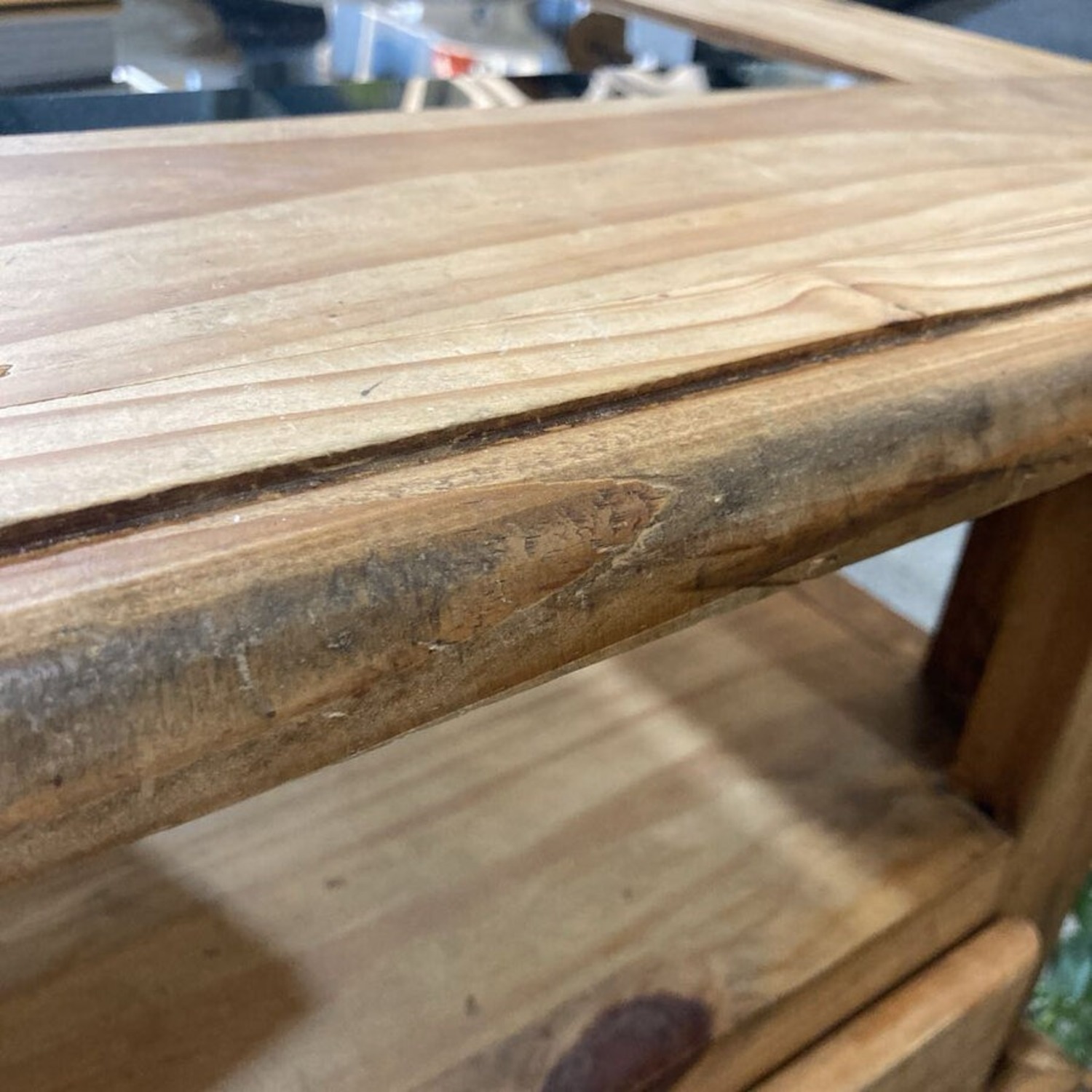 2-Drawer Glass Insert Top on Casters Coffee Table - image-9