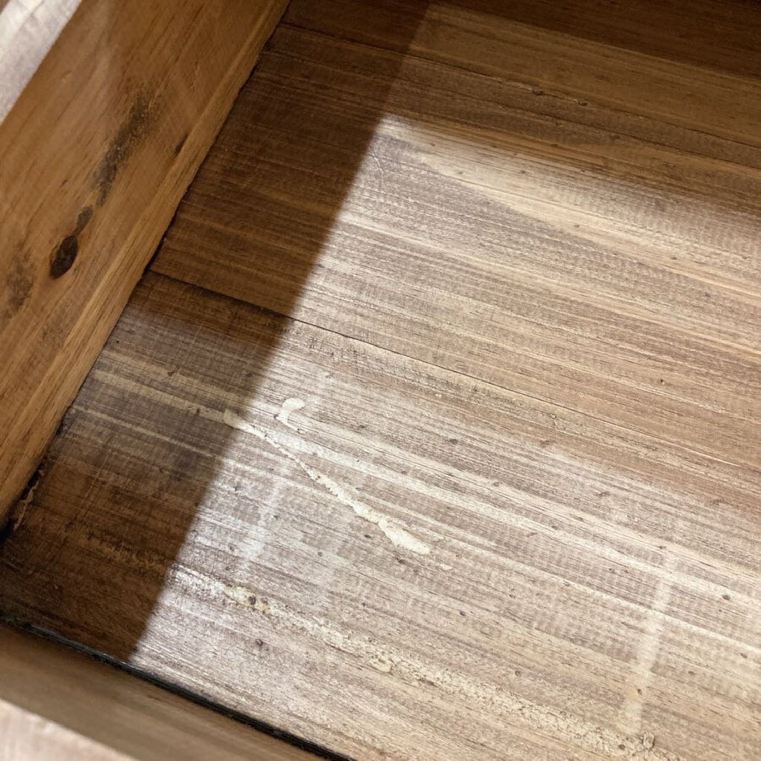 2-Drawer Glass Insert Top on Casters Coffee Table - image-7