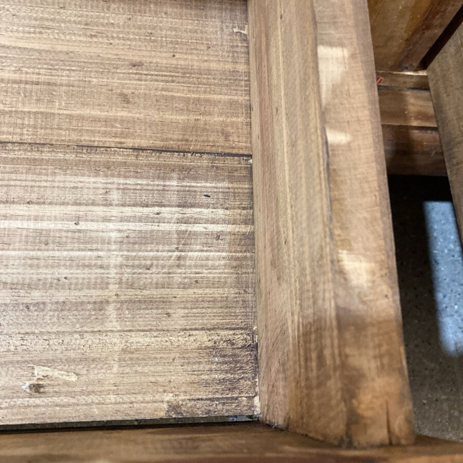 2-Drawer Glass Insert Top on Casters Coffee Table - image-8