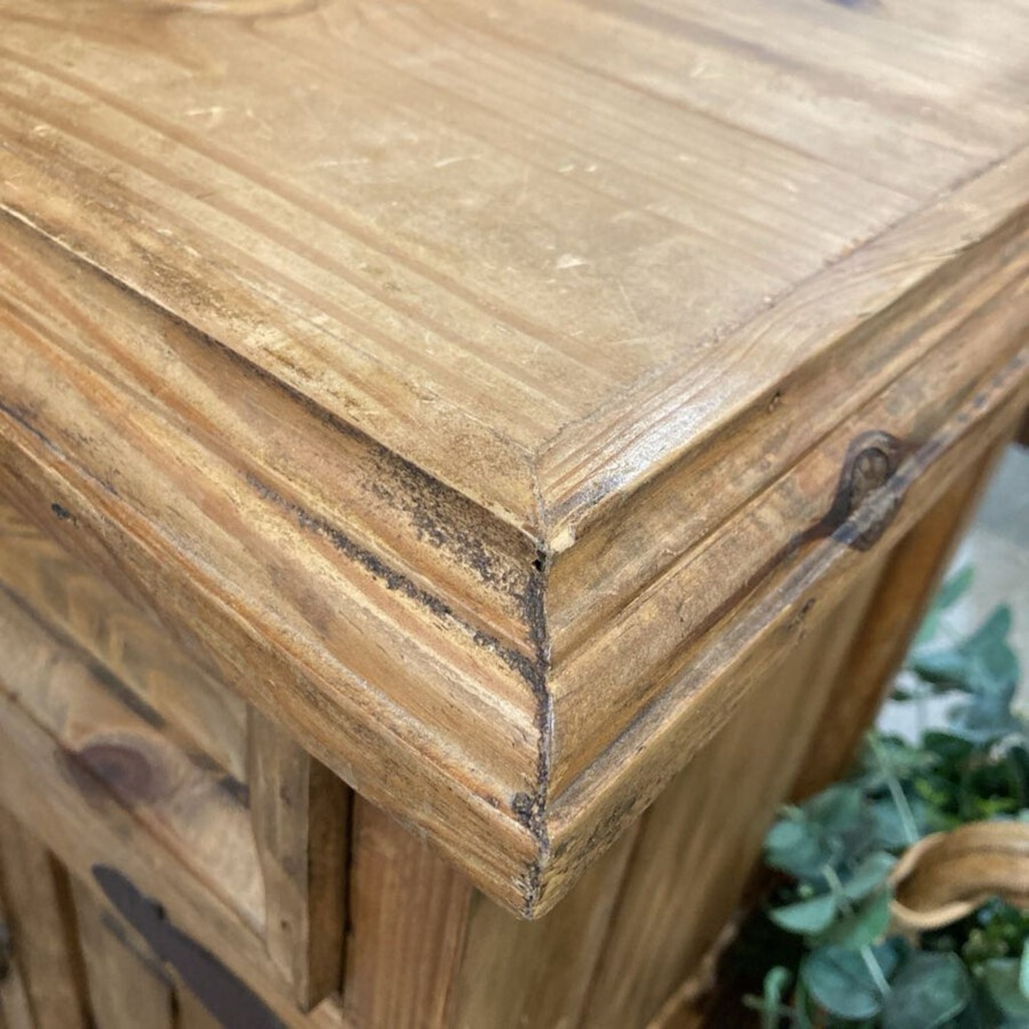 Rustic Pine 1-Drawer w Lower Cabinet Nigthstand - image-4