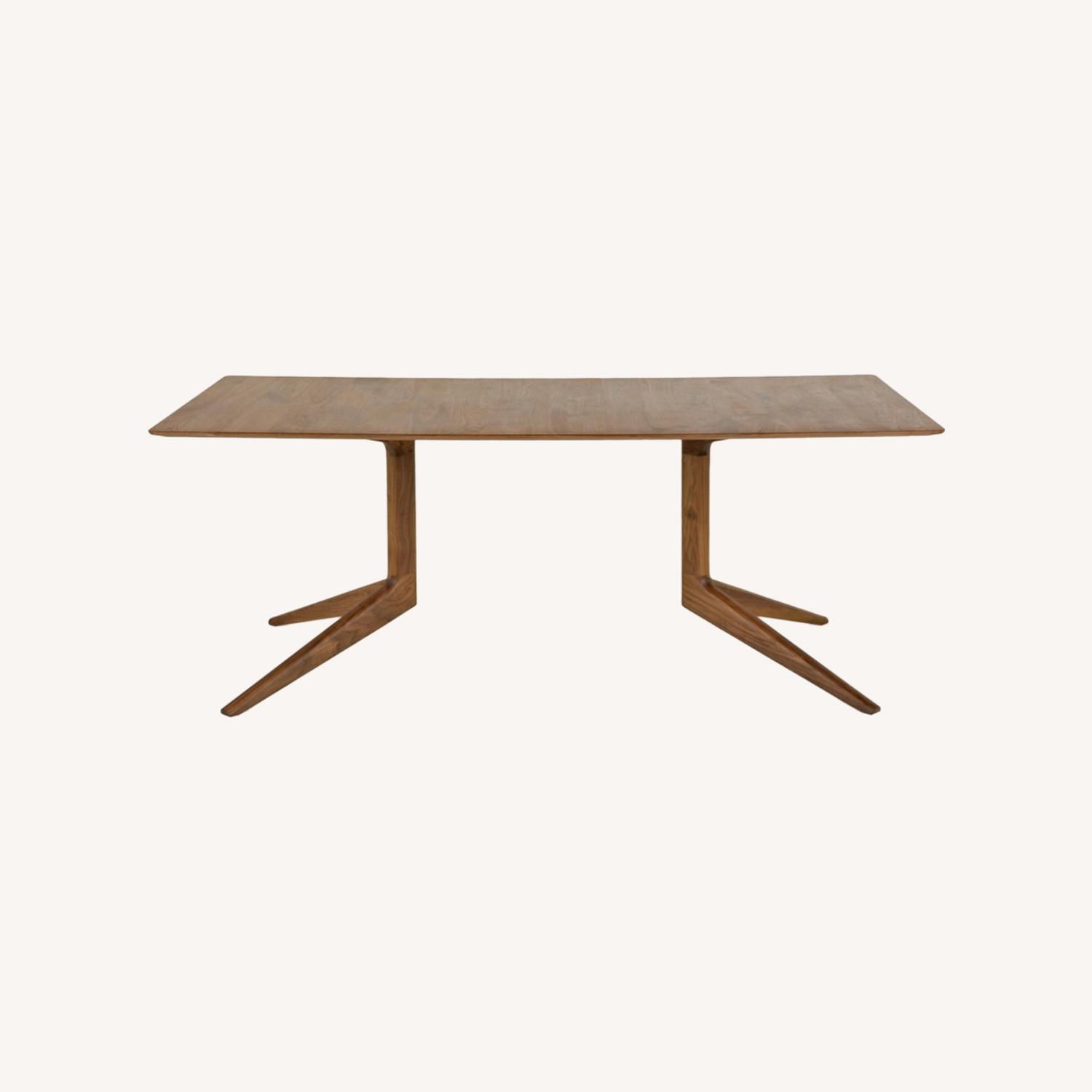 DWR Light Rectangular Dining Table - image-0