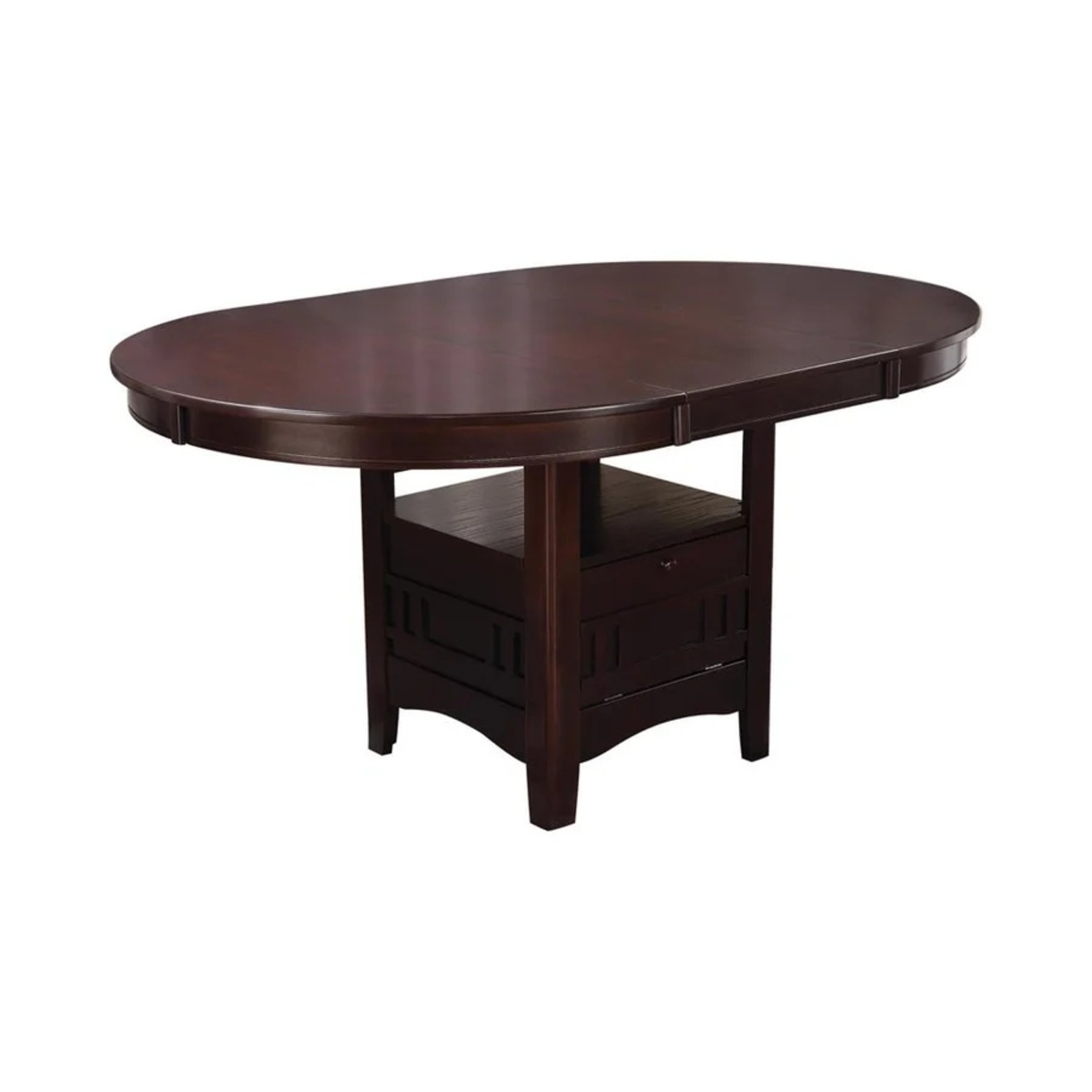 Ashley Furniture Dark Brown Dining Table - image-4