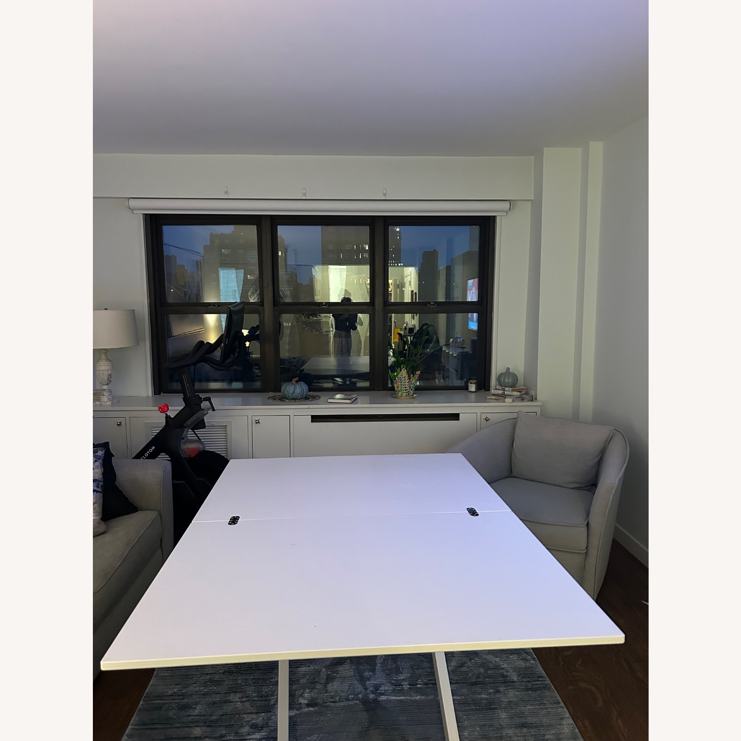 Calligaris White Wood Dining Table - image-3