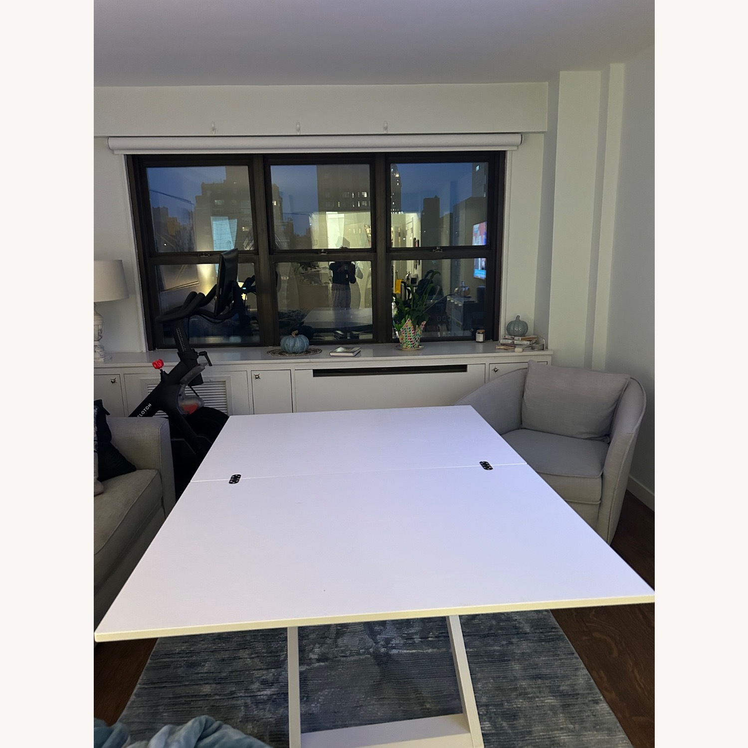 Calligaris White Wood Dining Table - image-2