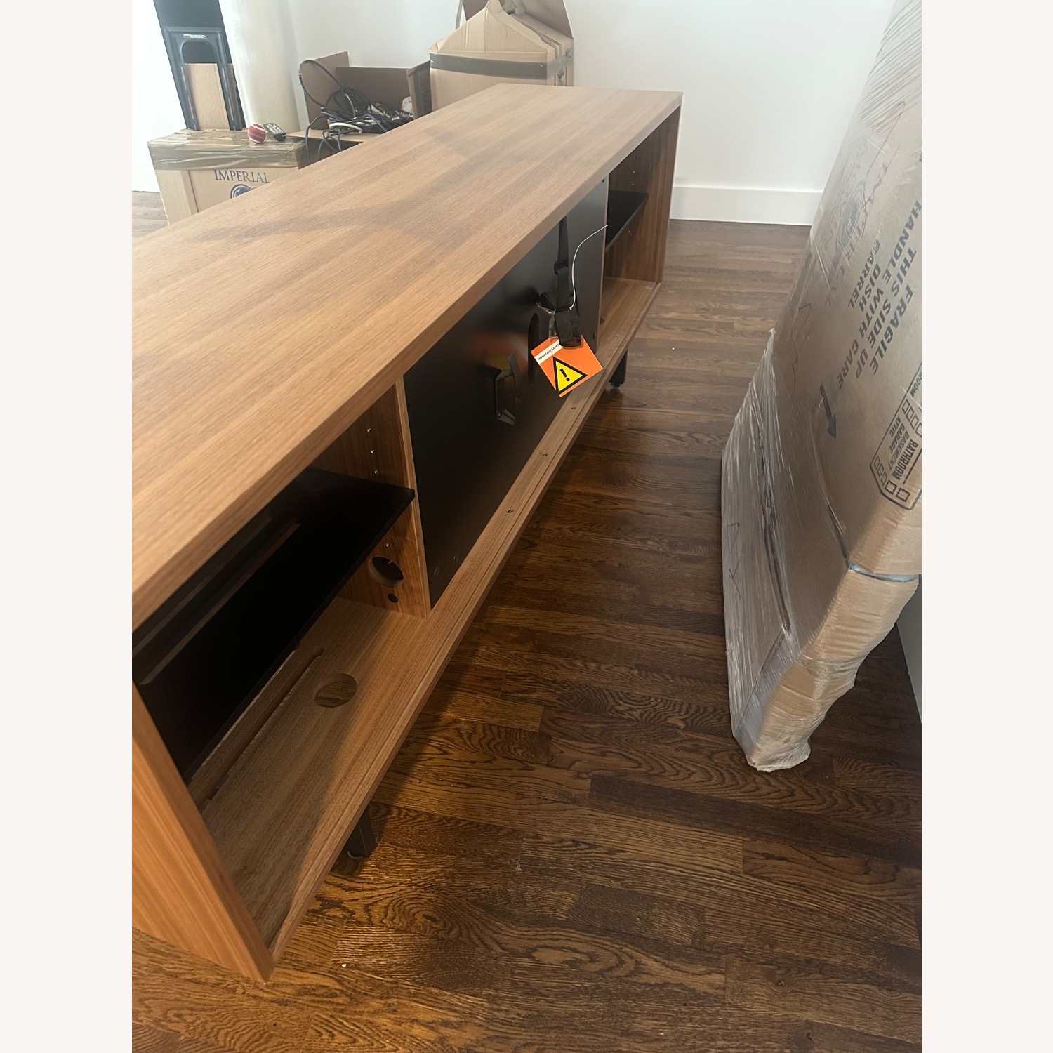 BDI Elements Walnut 79 Inch Media Stand - image-3