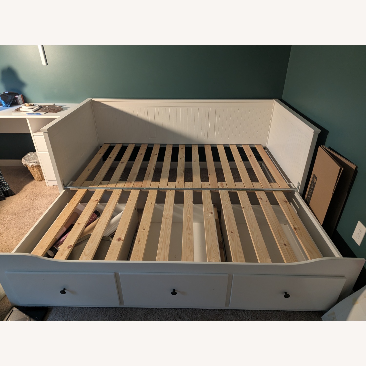 IKEA Hemnes White Daybed - image-3