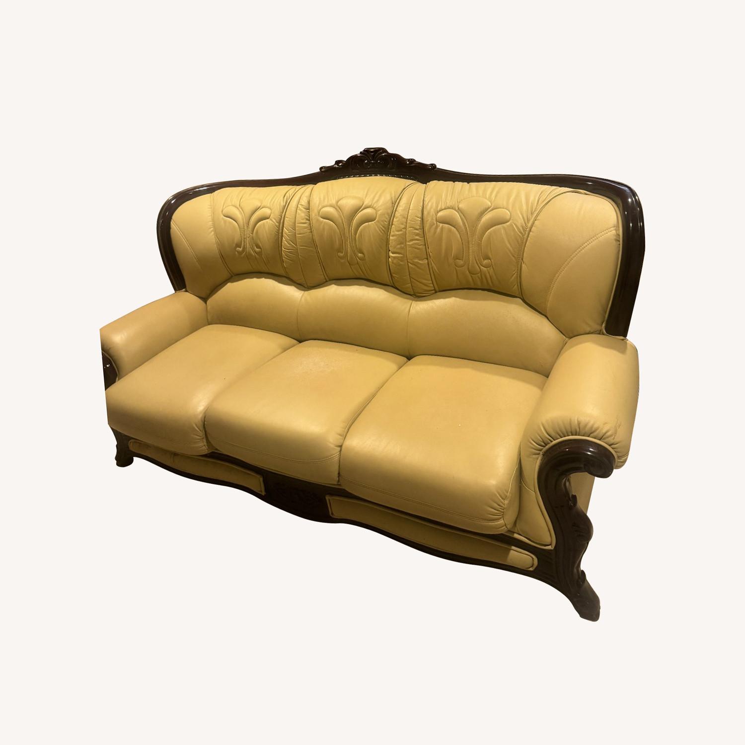 Vintage/Antique Finds Light Brown 3+ Seater Sofa - image-0