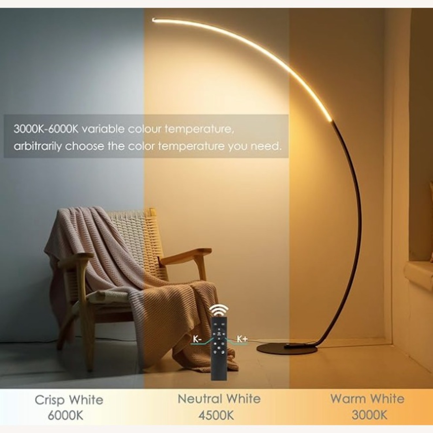 NUÜR Arc Floor Lamp - image-2