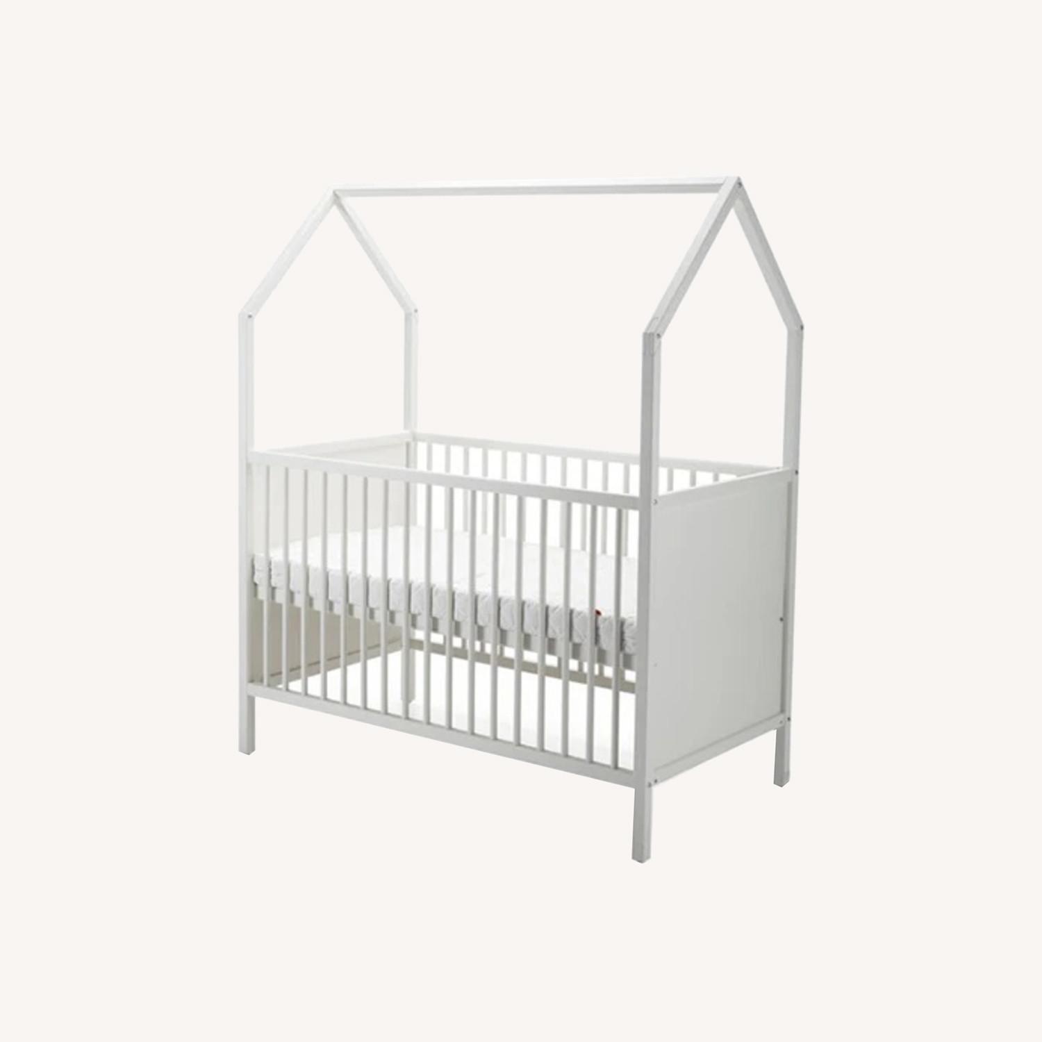 Stokke Home Bed Crib - White  - image-0