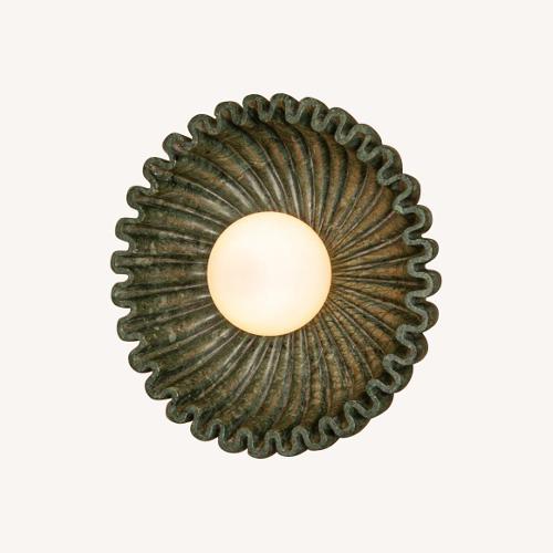 Used Green Marble Sconce for sale on AptDeco