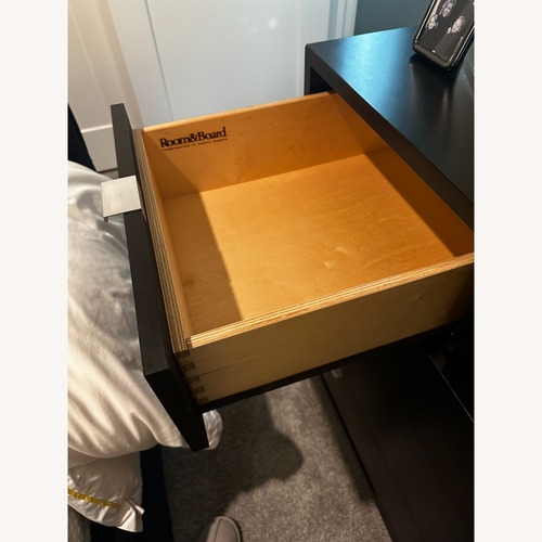 Used Room & Board Copenhagen Black Wood Dresser for sale on AptDeco