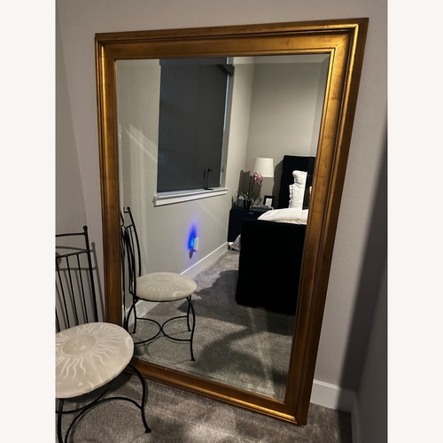 Used Macy's Gold Wall Mirror for sale on AptDeco