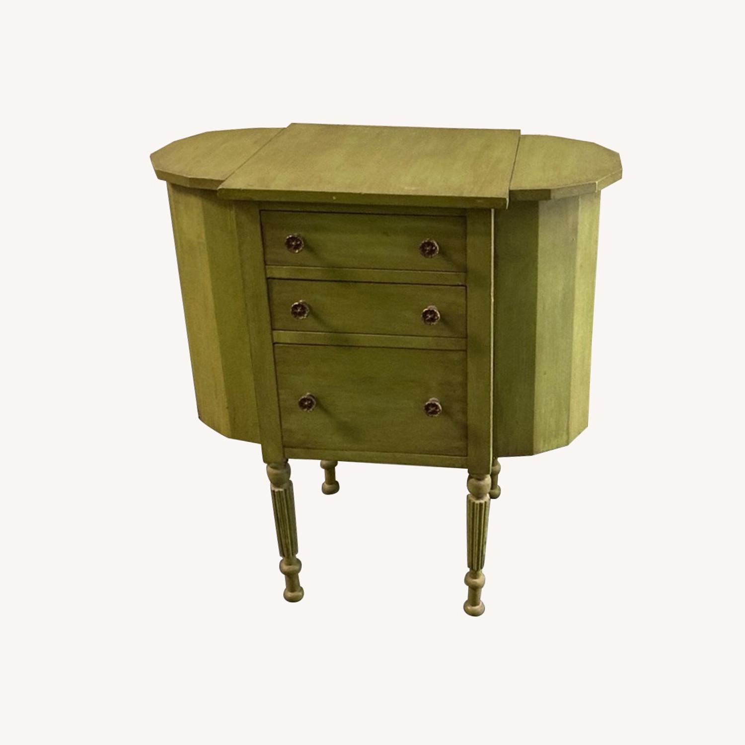 "Martha Washington" Style Sewing Table - image-0