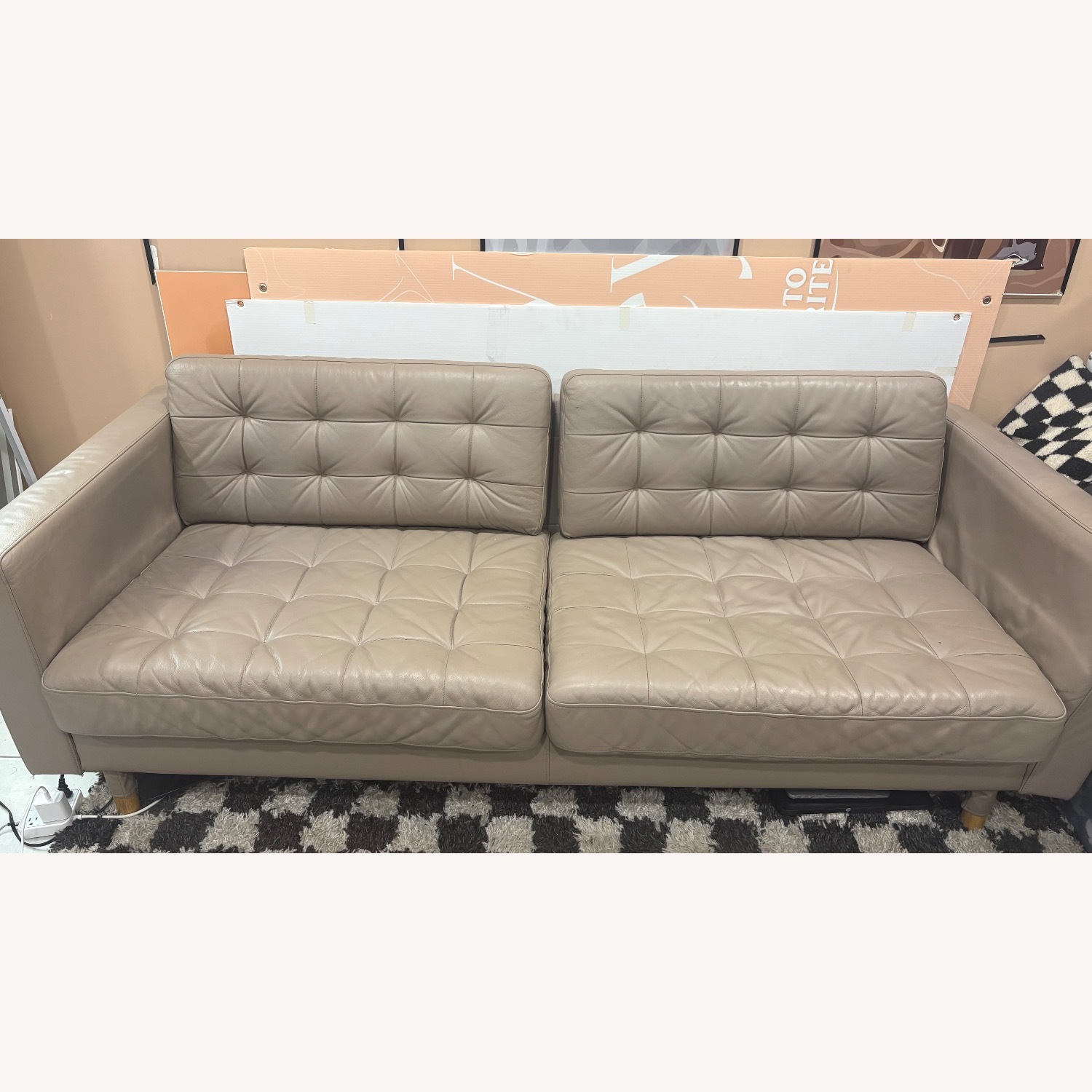 IKEA MORABO Beige Sofa - image-2