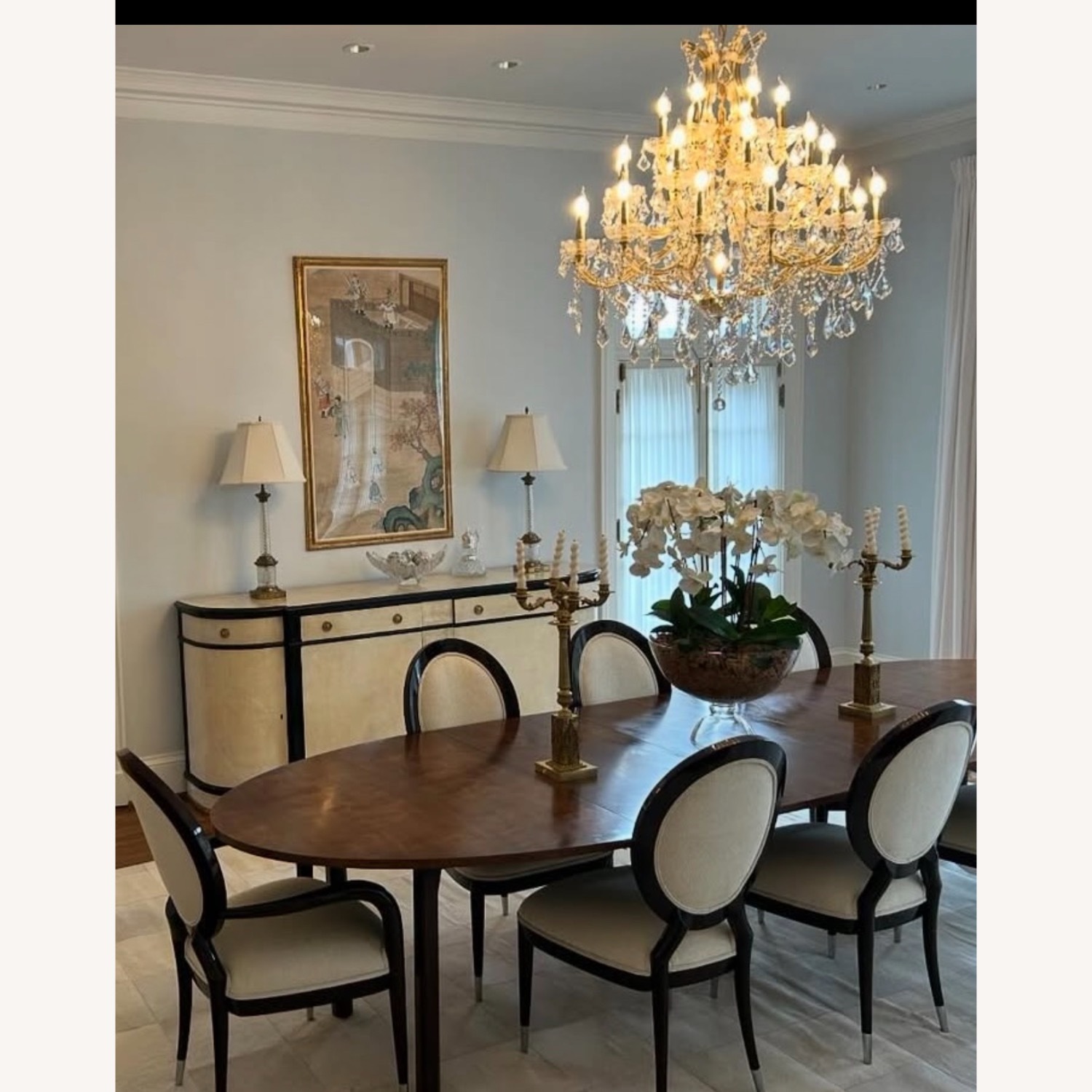 Majestic Mid-Century Modern Designer Dining Set - image-1