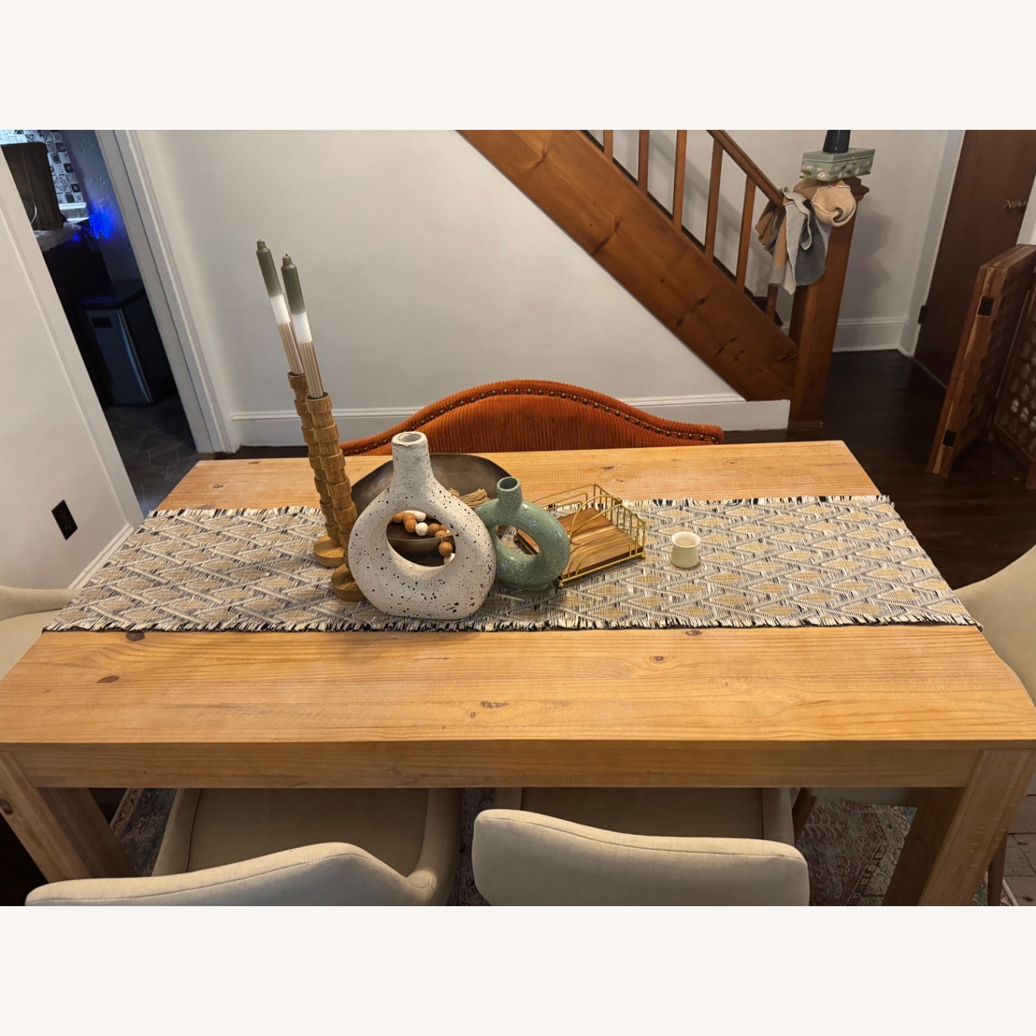 Wayfair Natural Wood Dining Chairs - image-4