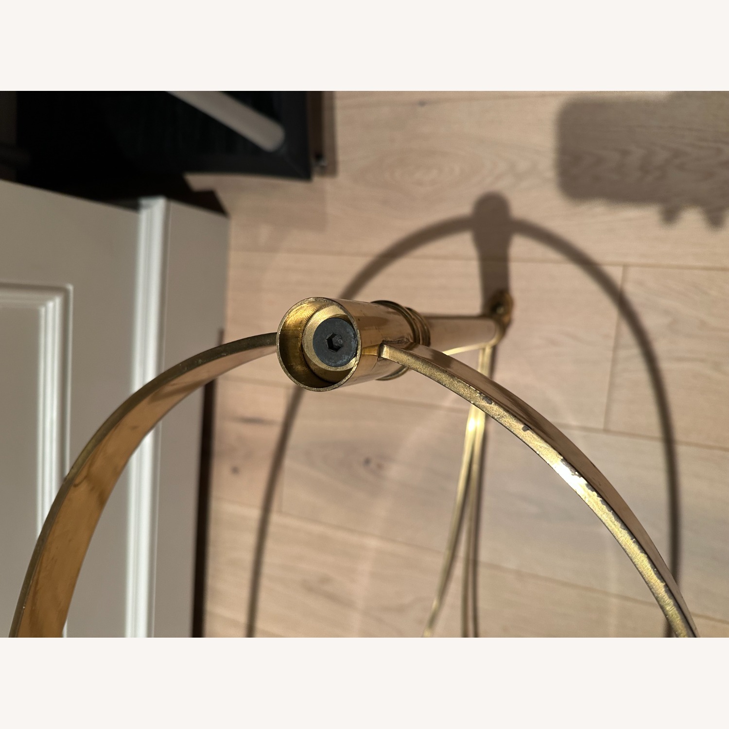 Labarge Style Vintage Ram's Hoof Oval Coffee Table - image-8