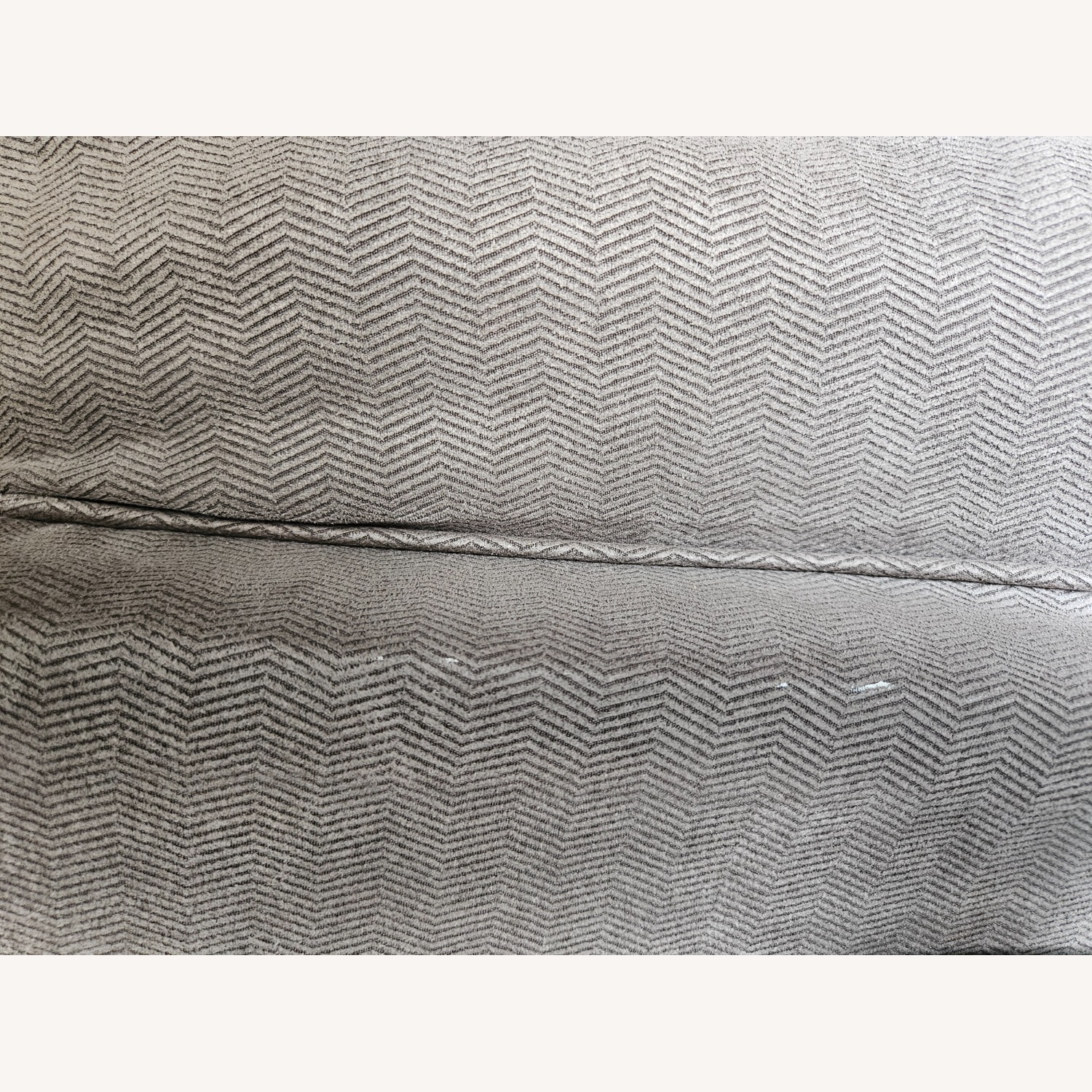 Gray Fabric 2 Piece Sectional - image-2