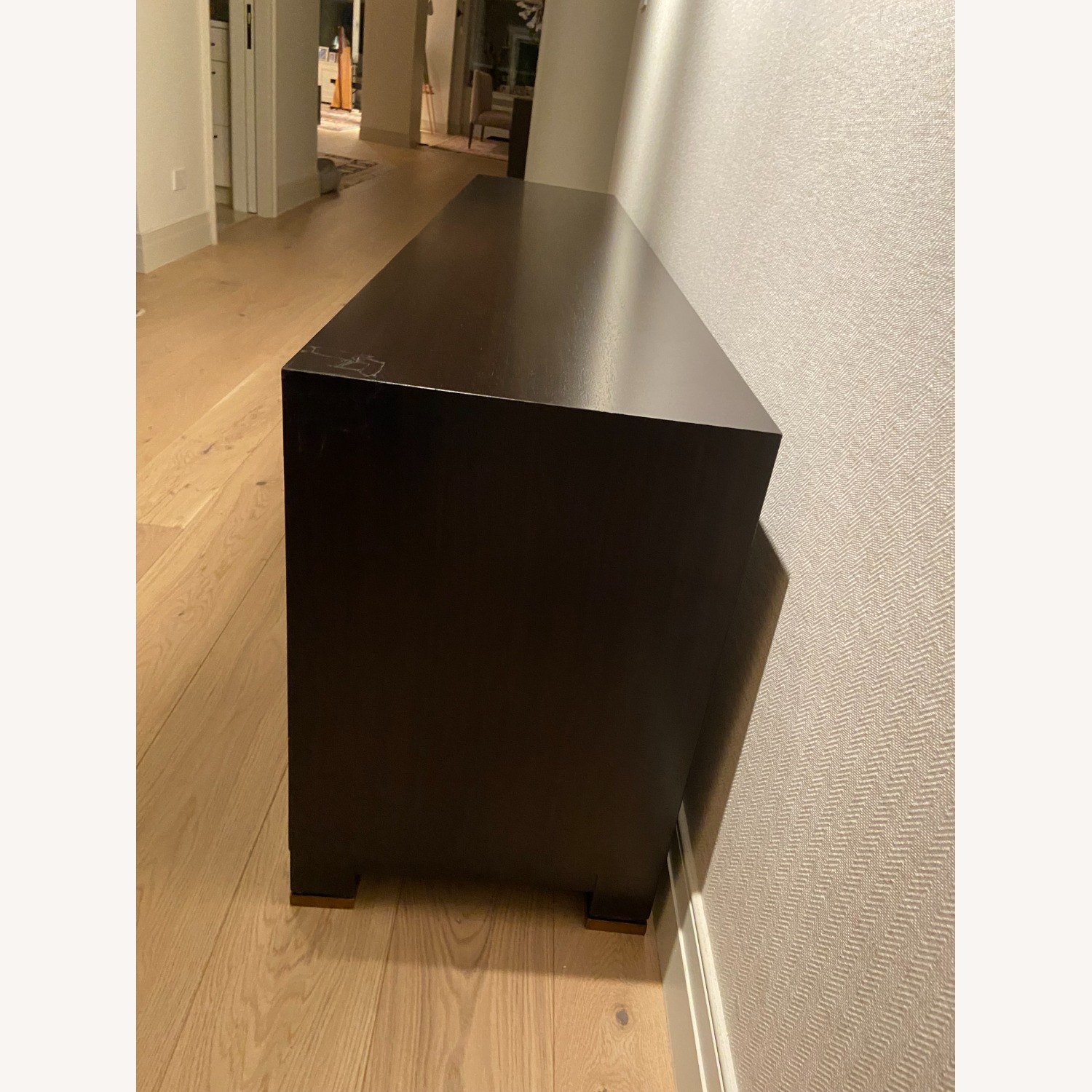 Restoration Hardware Wood Media Console - image-5