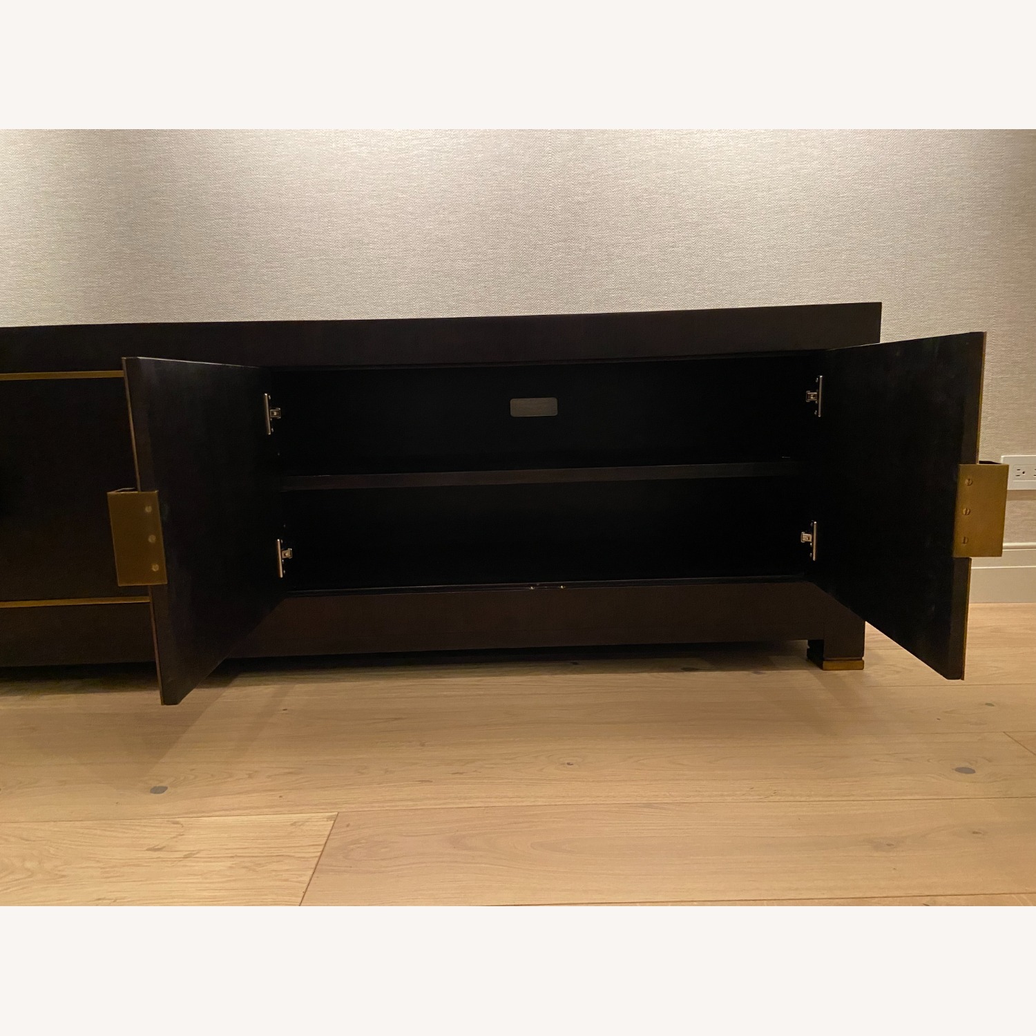 Restoration Hardware Wood Media Console - image-10