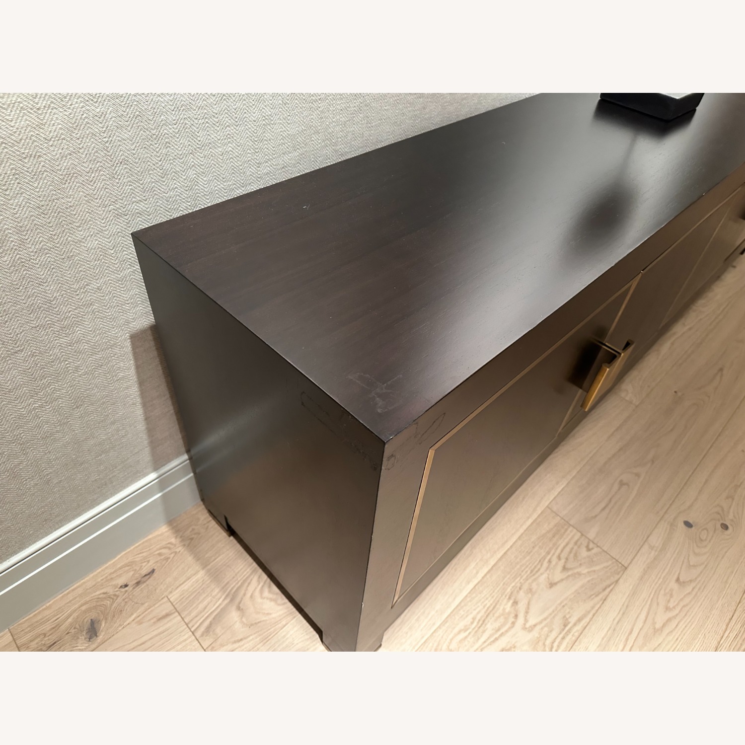 Restoration Hardware Wood Media Console - image-2