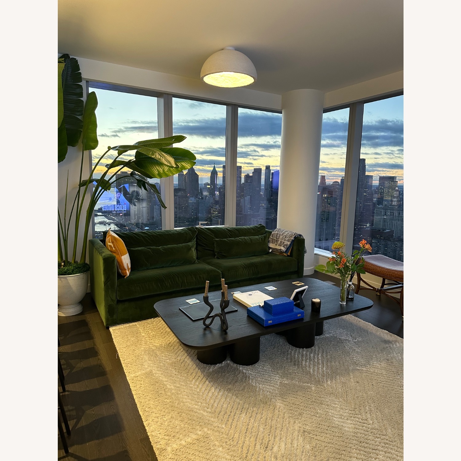 Mitchell Gold + Bob Williams Green 2 Seater Sofa - image-6