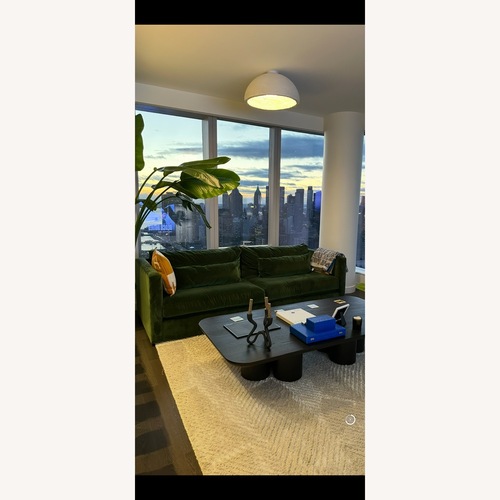 Used Mitchell Gold + Bob Williams Green 2 Seater Sofa for sale on AptDeco