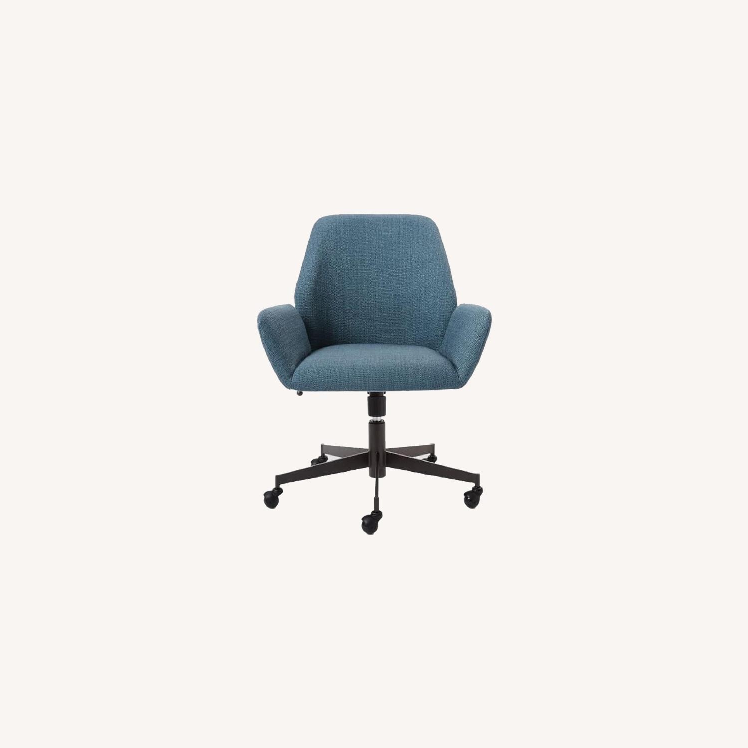 West Elm Aluna Upholstered Office Chairs - image-5