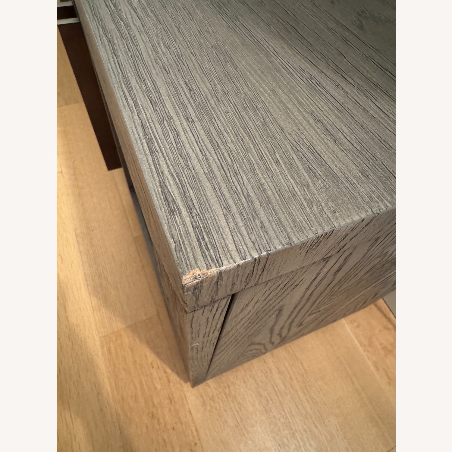 Restoration Hardware Light Gray Media Storage - image-4