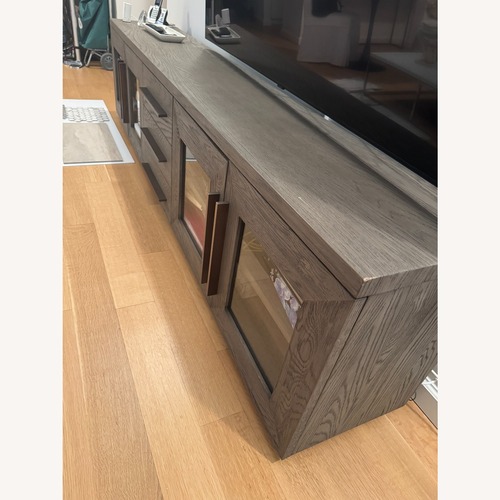 Used Restoration Hardware Light Gray Media Storage for sale on AptDeco