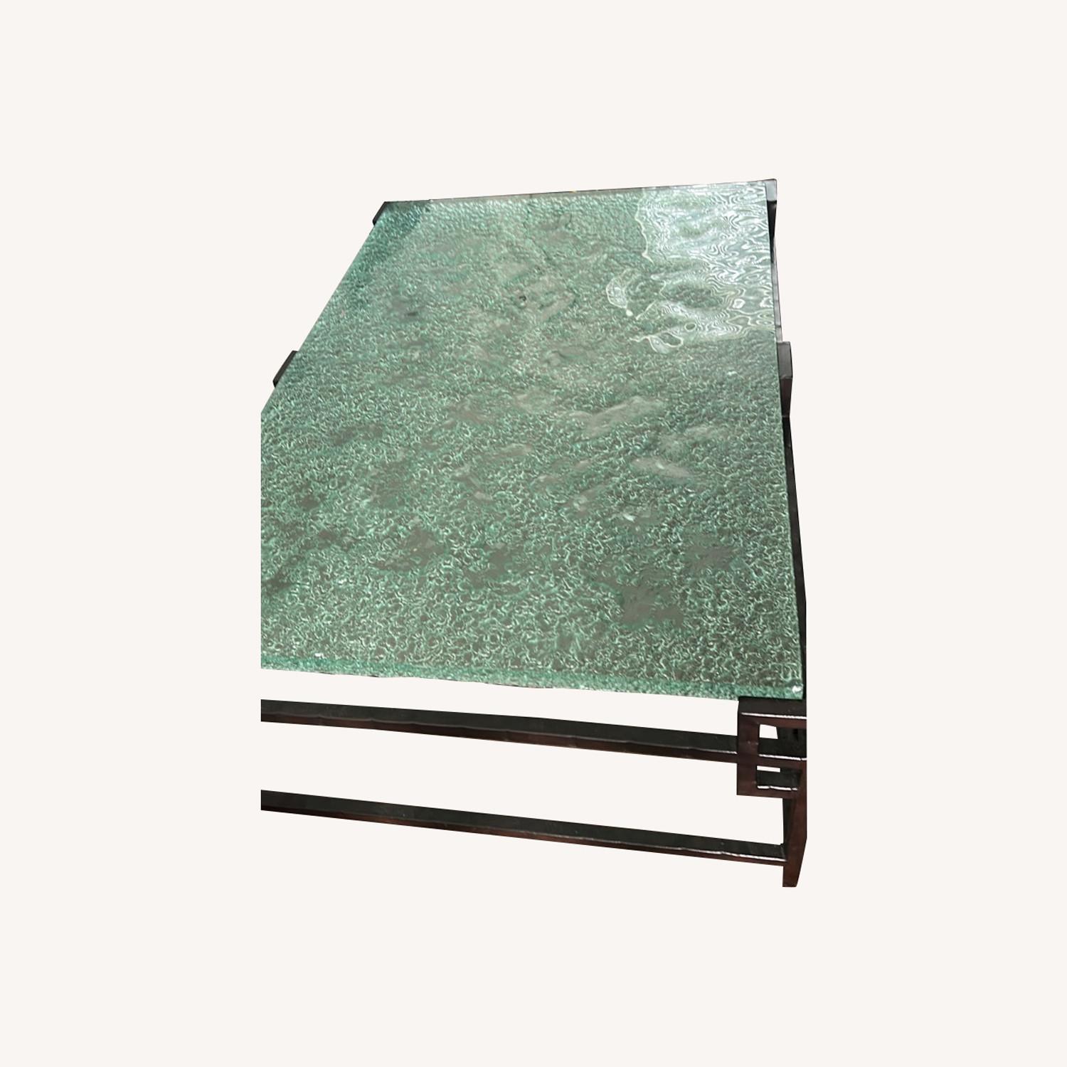 Tommy Bahama Hermes Glass Table - image-0