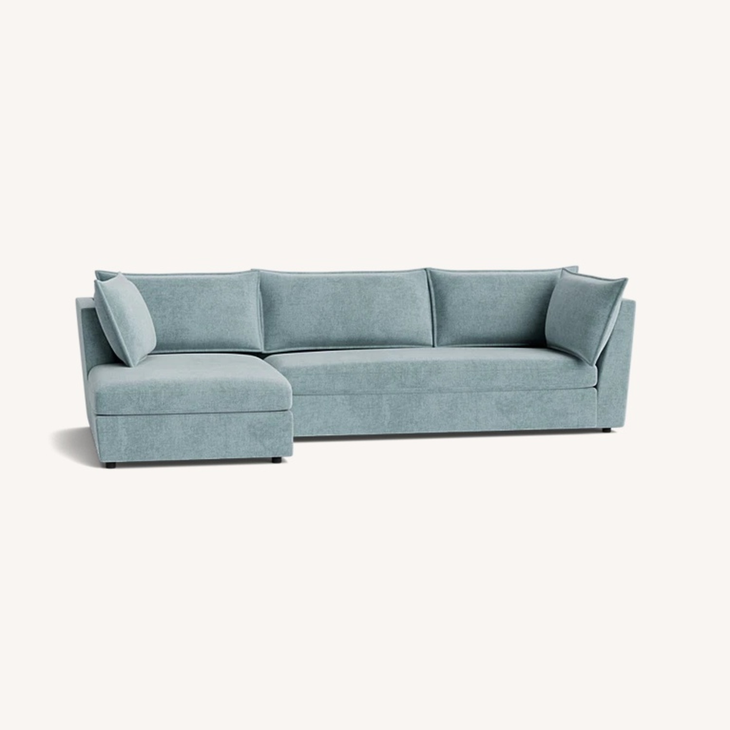 Joybird Wilder Sectional Blue 2 Piece Sectional - image-5