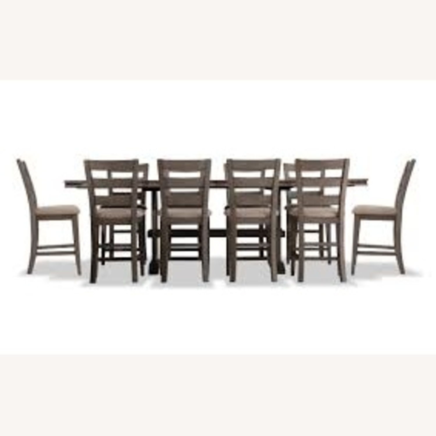 Bob's Discount Furniture Light Gray Dining Set - image-6