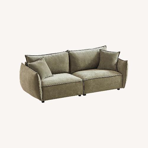 Used Wayfair Green 2 Seater Sofa for sale on AptDeco