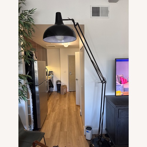 Used Arki | Floor Lamp | Black Black Metal Floor Lamp for sale on AptDeco