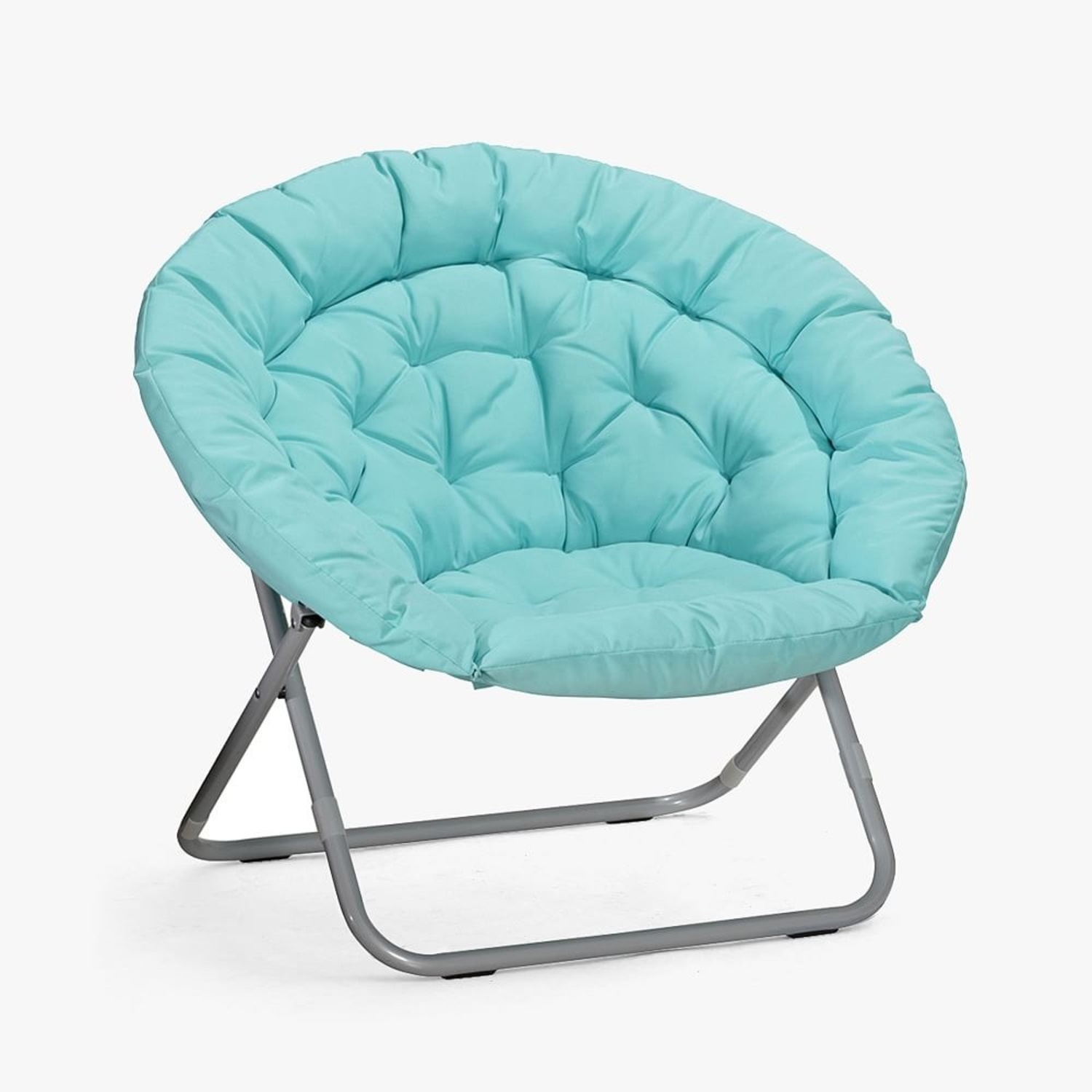 Pottery Barn Teal Papasan Chair - image-4