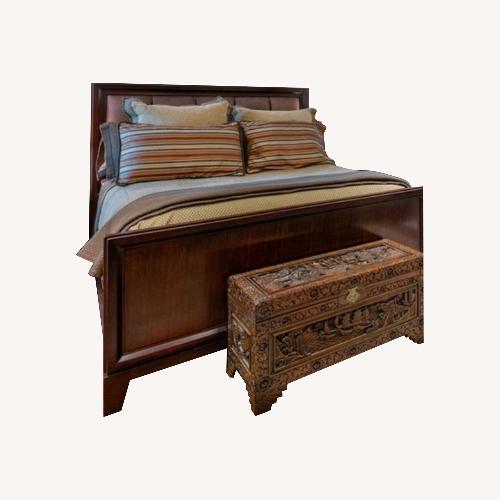 Used Solid Sood Queen Size Bed for sale on AptDeco