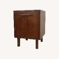 Oversized Teak End Table or Nightstand