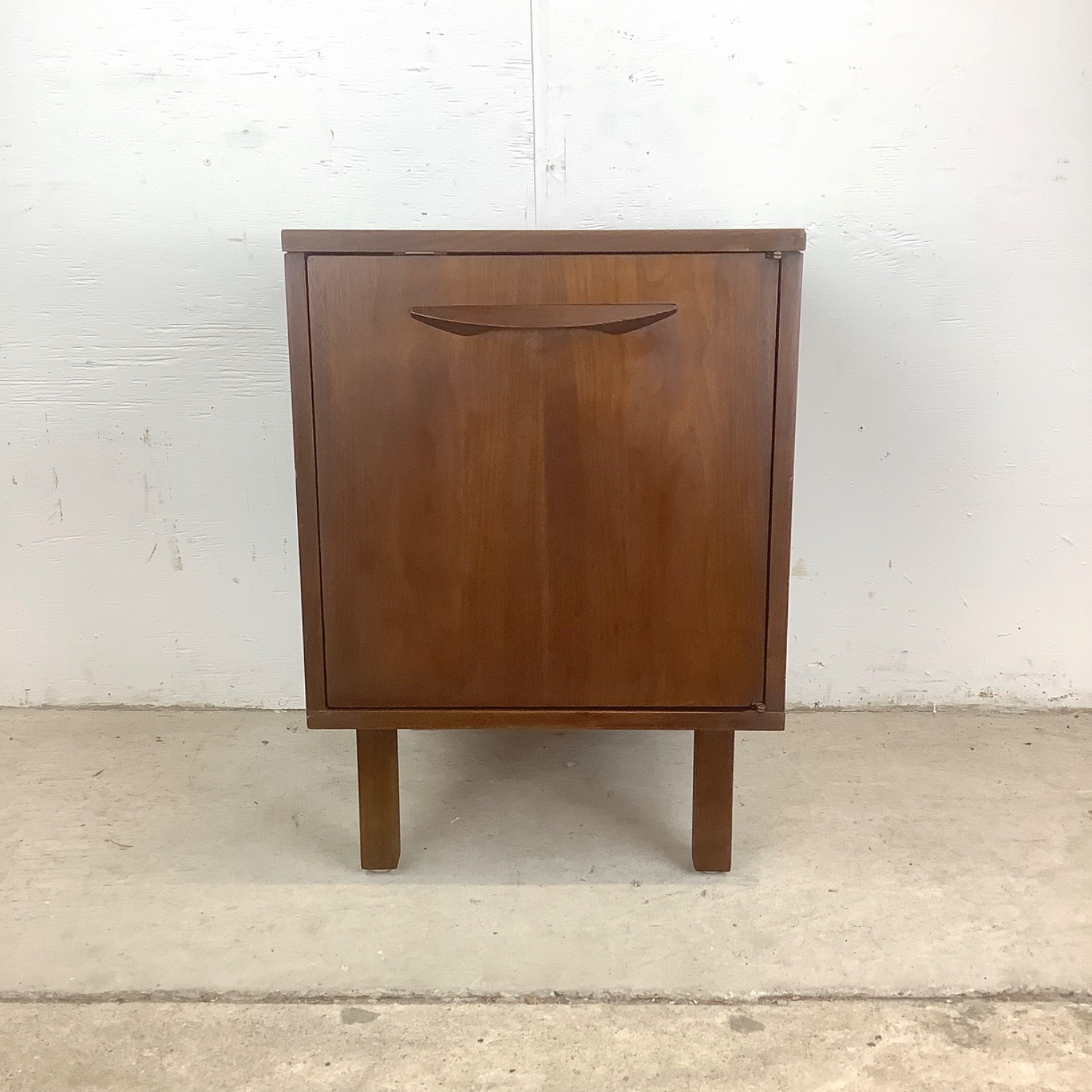 Oversized Teak End Table or Nightstand - image-5